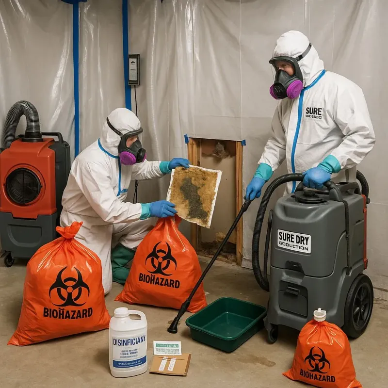 Contaminated Water Handling Protocols process in Spring City, UT