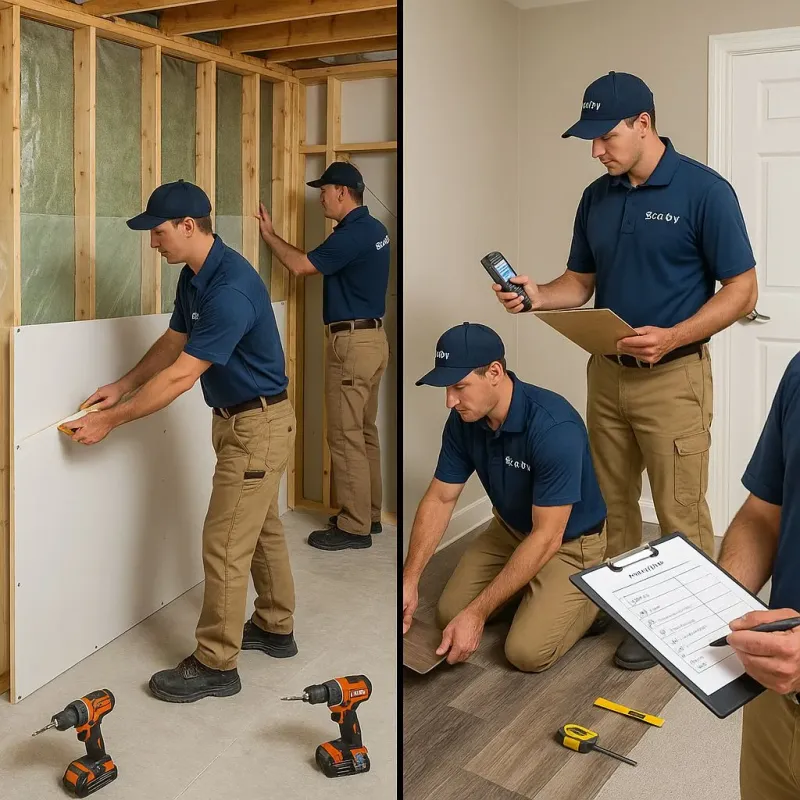 Repairs and Reconstruction process in Spring City, UT